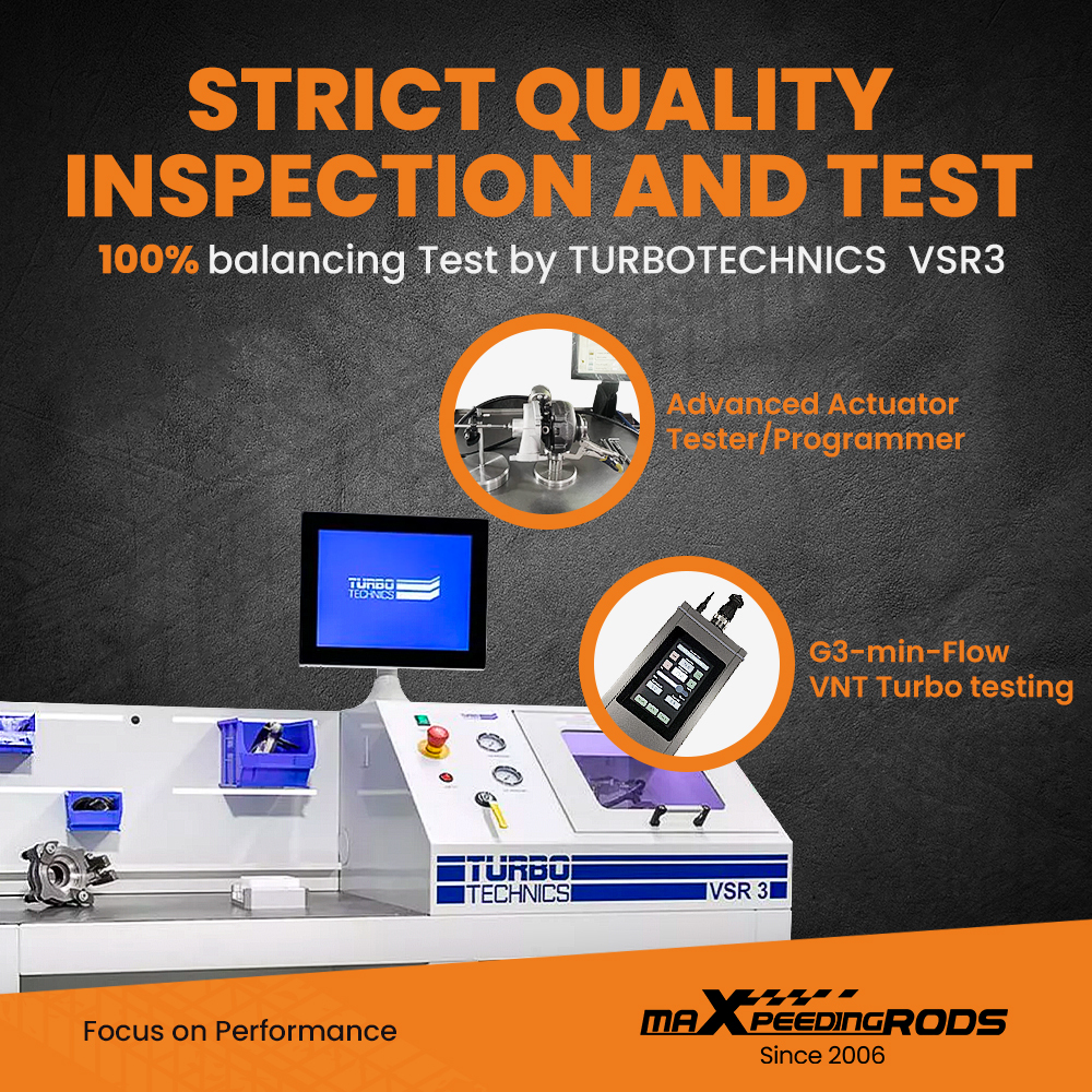 TF035VGK TURBO TURBOLADER compatibile per HYUNDAI SANTA FE 2.2 CRDI 49135-07100 49135-07300