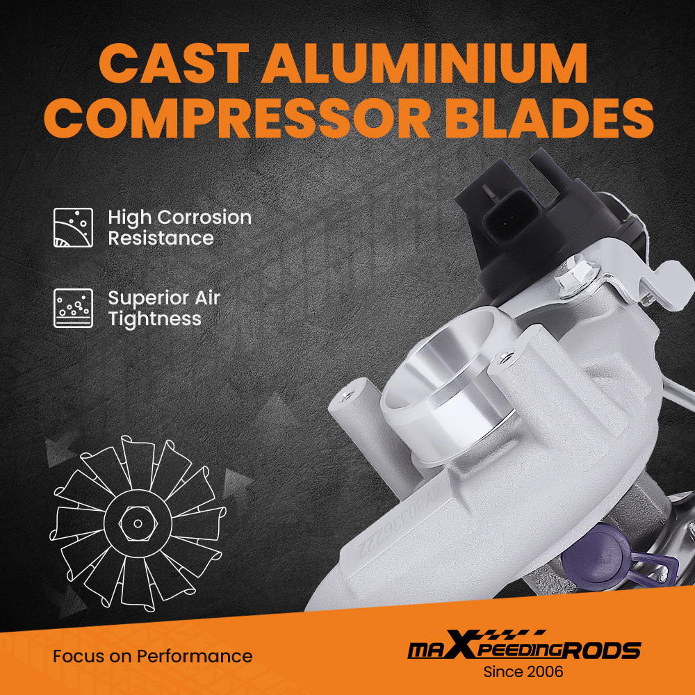 Turbo Turbocharger for FORD FIESTA VI / FOCUS III Turnier 1.5 TDCi 15070220793