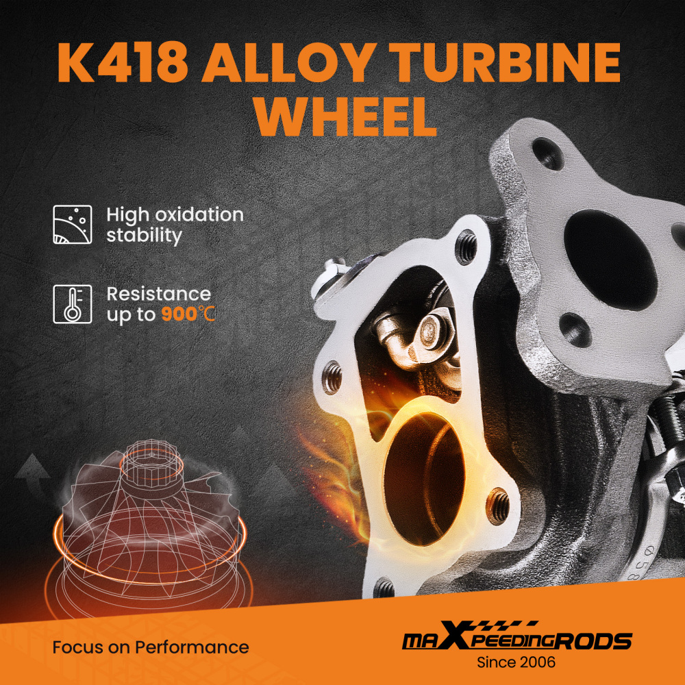 Compatible for Opel Vauxhall 1.7D 860036 49173-06503 49173-06501 49173-06500 Turbocharger