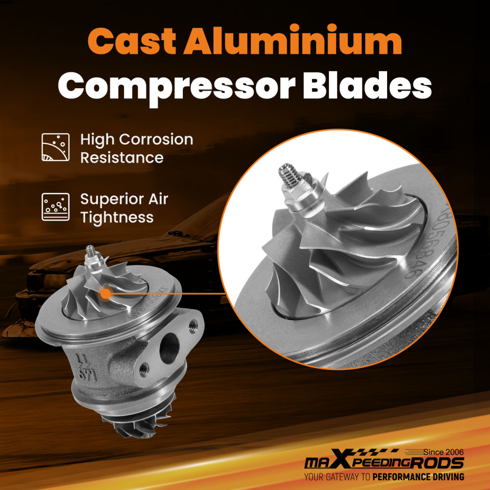 Turbo Cartouche Chra compatible pour Peugeot 308 1.6 HDi compatible pour Citroen C3 C4 Jumpy 49173-07502