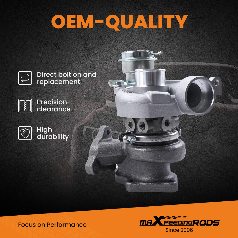Turbocompressor Turbocharger compatibile per Mitsubishi GT3000 3.0/V6 Left TD04-09B-4 Turbo