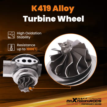 Td025 Turbo Core compatible for Audi Q3 compatible for Seat Leon 1.4Tfsi Tsi 125ps 04e145715b Billet Wheel