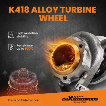 1999 - 2000 compatible for SAAB 9-3 9-5 AERO 2.3L B235R TD04 TD04HL-15T 49189-01800 Turbocharger