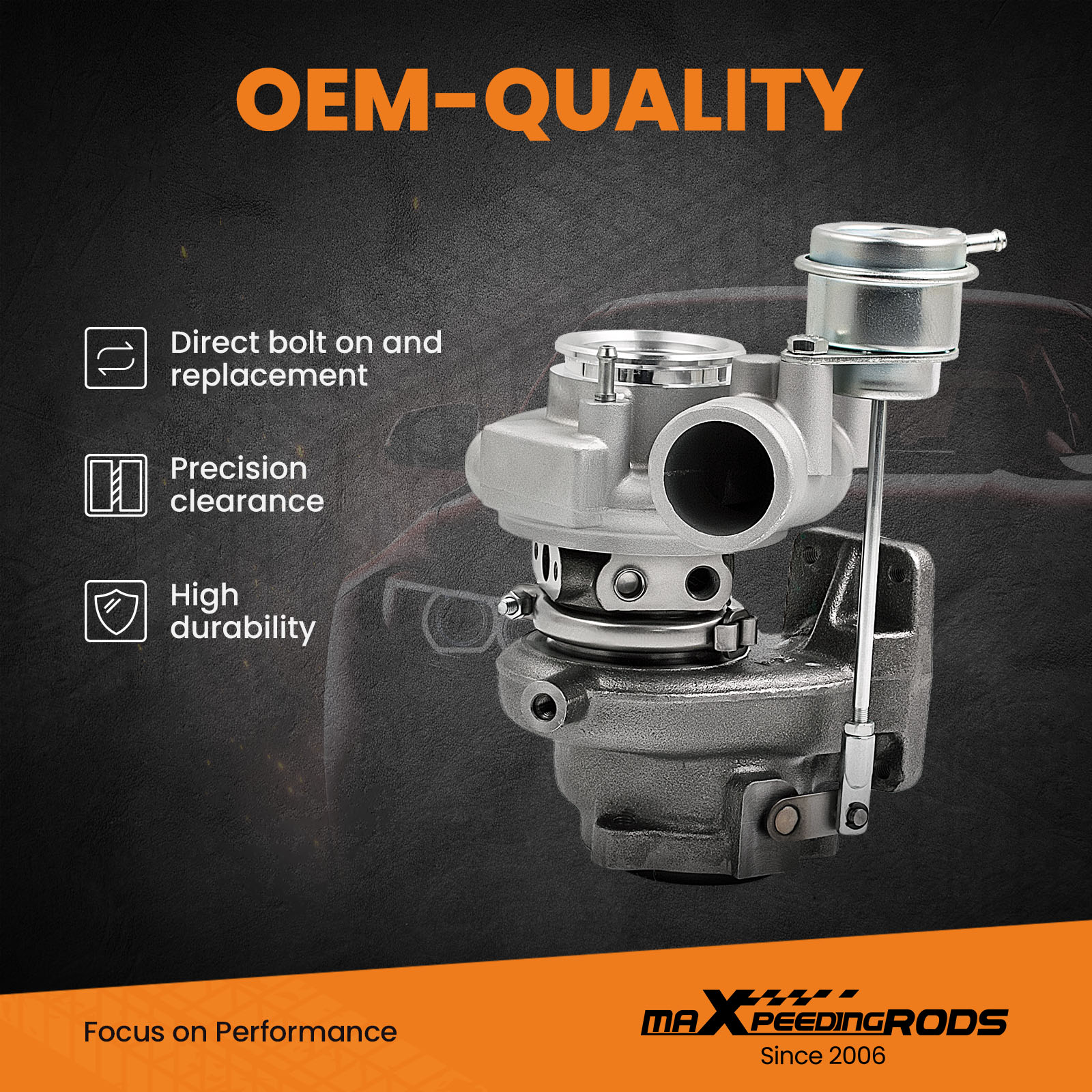 Turbo compatible for Charger compatible for Saab 9-3 9-5