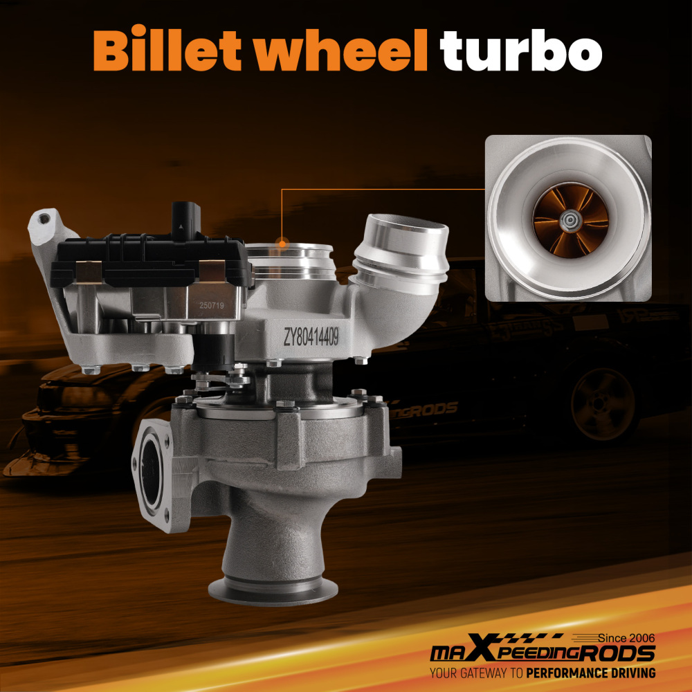 Turbo Turbocharger compatible for BMW X1 E84 135kw N47D20 2012- 11658512465 Billet Wheel