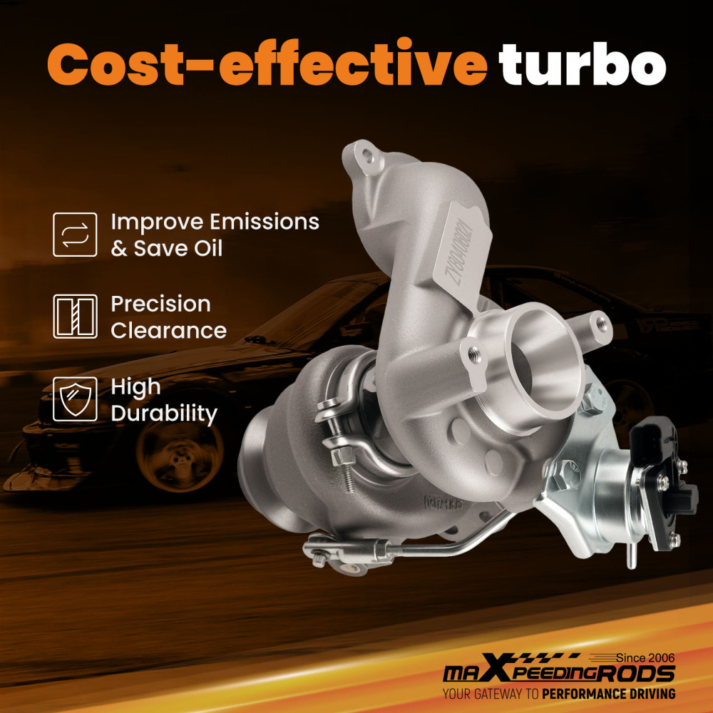 Turbo Turbolader compatible for Ford Peugeot Citroen Berlingo 207 208 Fiesta C3 C4 1.6 HDi