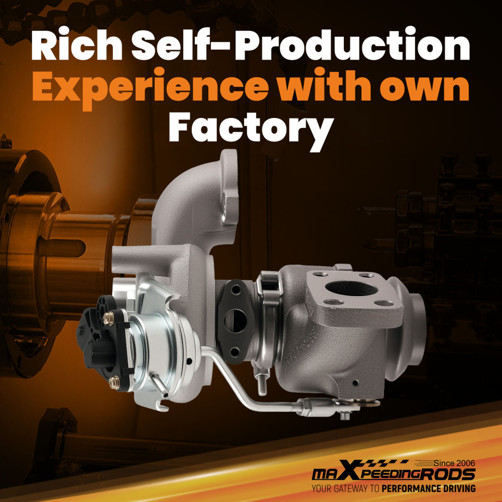 Turbo Turbolader compatible for Ford Peugeot Citroen Berlingo 207 208 Fiesta C3 C4 1.6 HDi