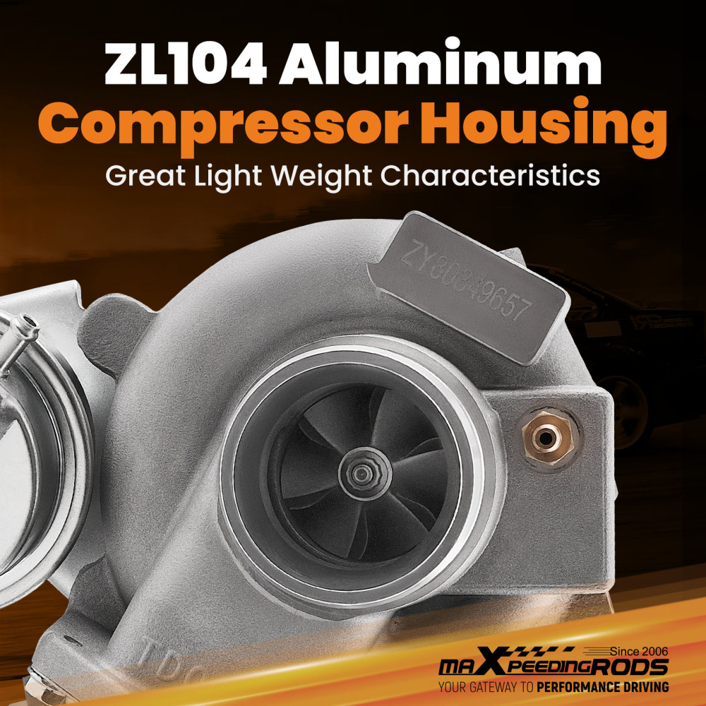 Turbocharger Set compatible for Dodge Neon STR-4 compatible for Chrysler PT Cruiser 2.4L EDV TD04LR Turbo