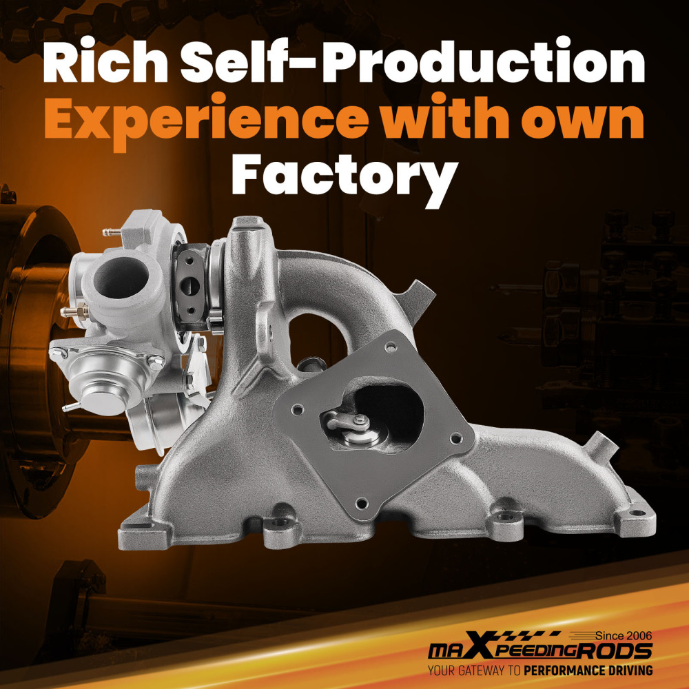 Turbocharger Set compatible for Dodge Neon STR-4 compatible for Chrysler PT Cruiser 2.4L EDV TD04LR Turbo