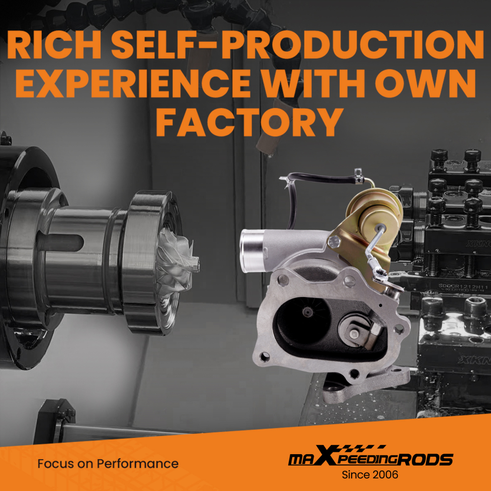 Billet Compressor Wheel Street Performance Turbocharger compatible for Subaru Forester Impreza 2.0L 58T DOHC Turbochaged