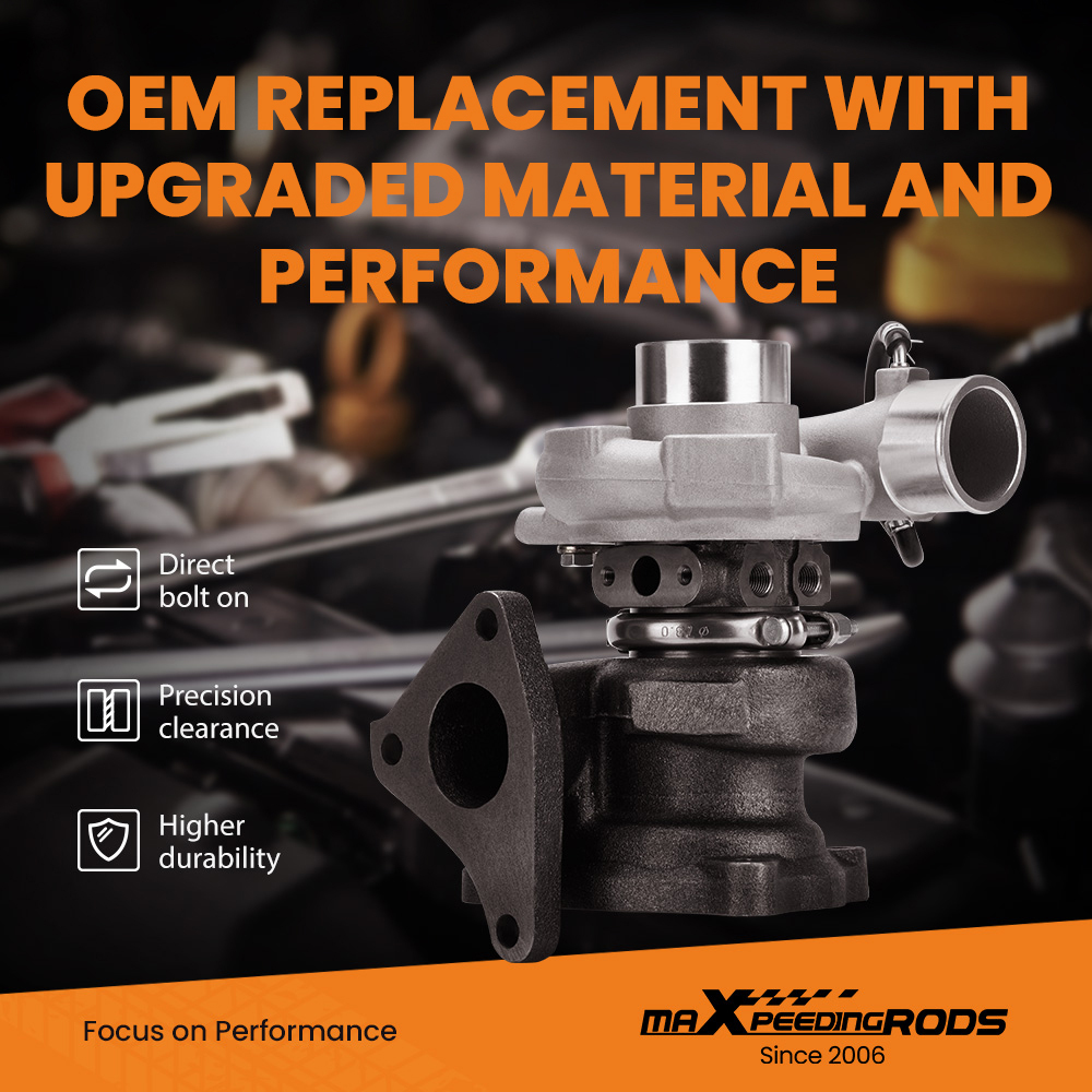 Billet Compressor Wheel Street Performance Turbocharger compatible for Subaru Forester Impreza 2.0L 58T DOHC Turbochaged