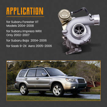Turbocharger compatible for Subaru Forester Impreza 2.0L TD04L-13T 49377-04300 14412AA360Turbo