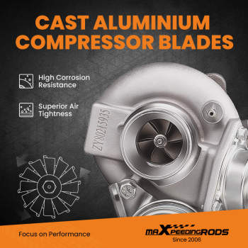 TD04 Turbo compatible for Volvo XC70 XC90 S60 S80 V70 2.5L B5254T2 210HP 49377-06201 Turbocharger 