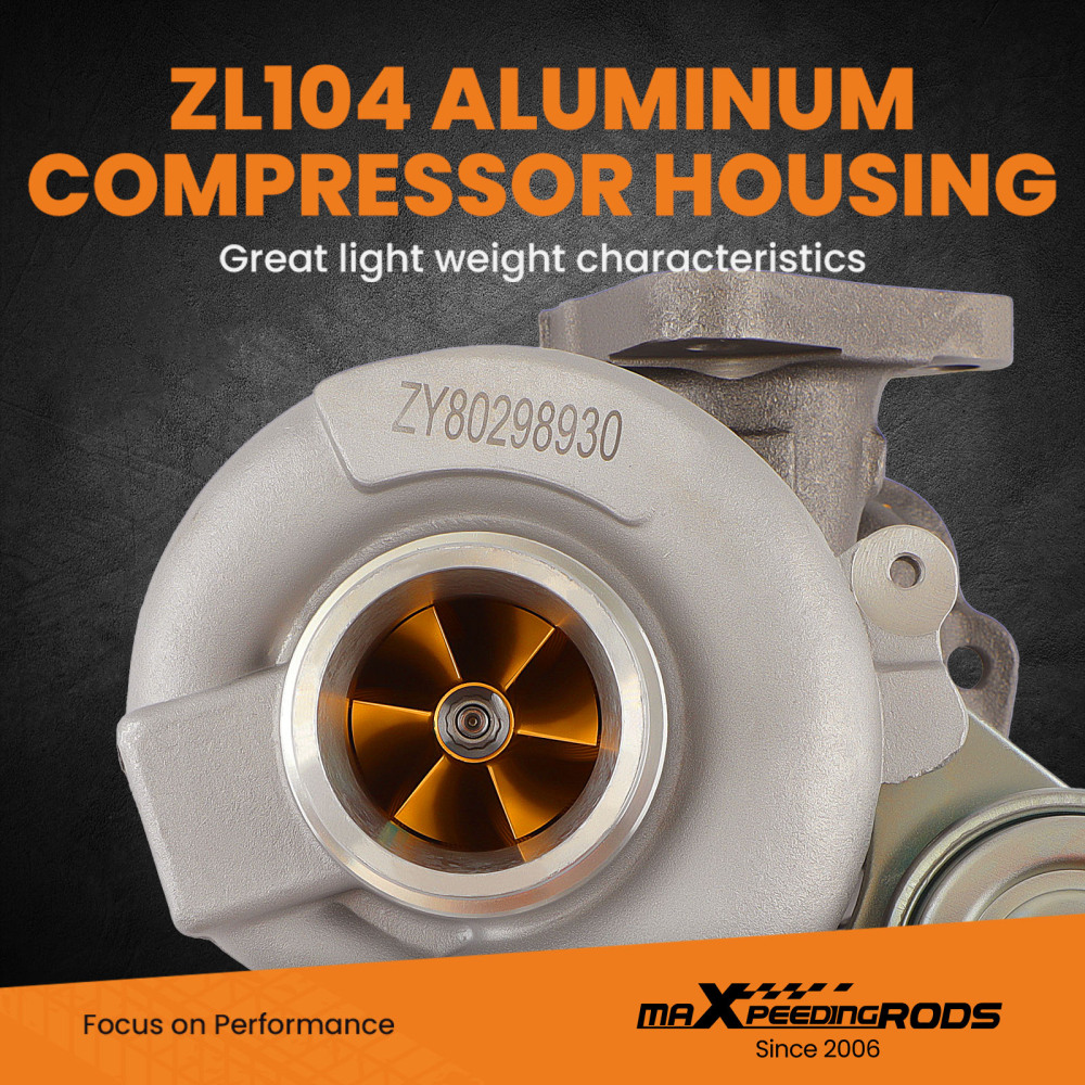 TD04L Billet Turbo Turbocharger compatible for Subaru Impreza WRX Outback 2.5L EJ255