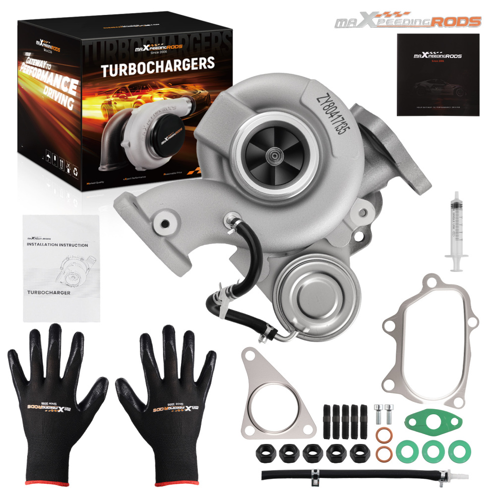 Turbocharger TD04L 49477-04000 compatible for Subaru Forester Impreza WRX EJ255 2.5L TD04