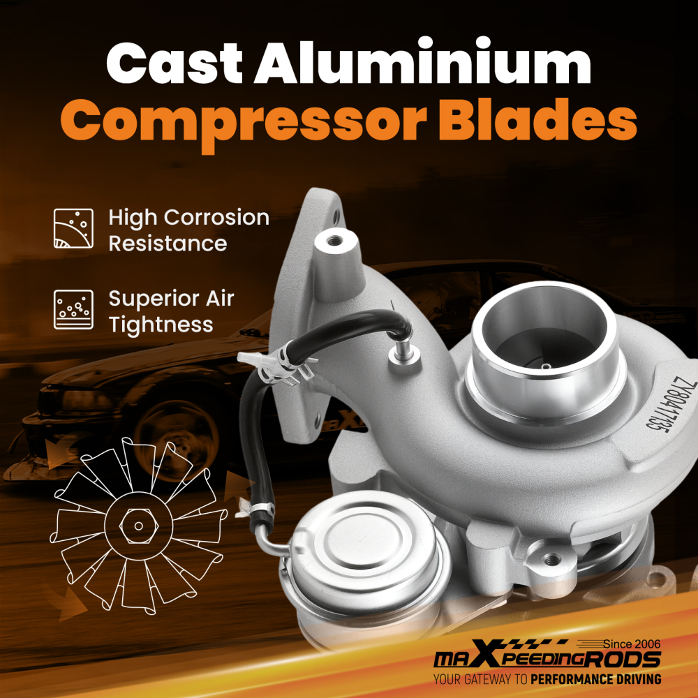 14411AA7109L Turbo Turbocompressore & Guarnizione compatibile per Subaru Impreza GT