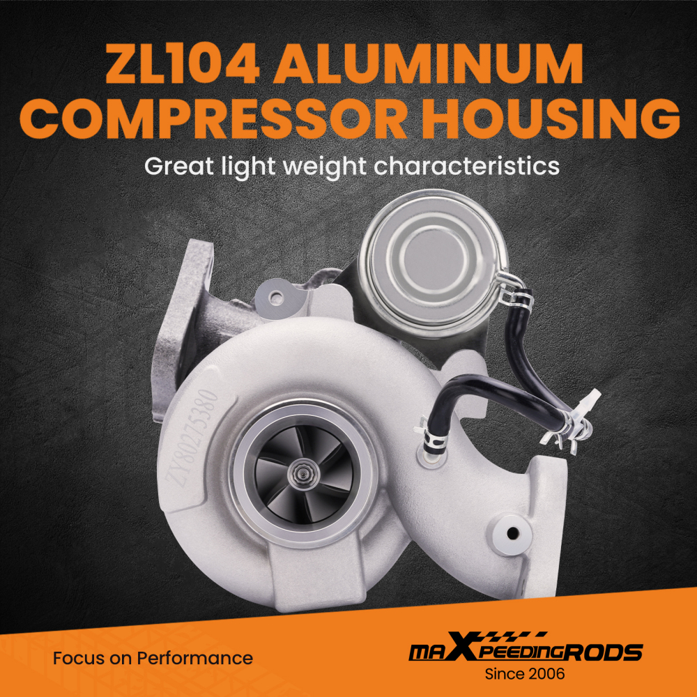 Turbo compatible for Subaru Impreza WRX compatible for Forester Turbocompressor EJ255 2.5L 49477-04000