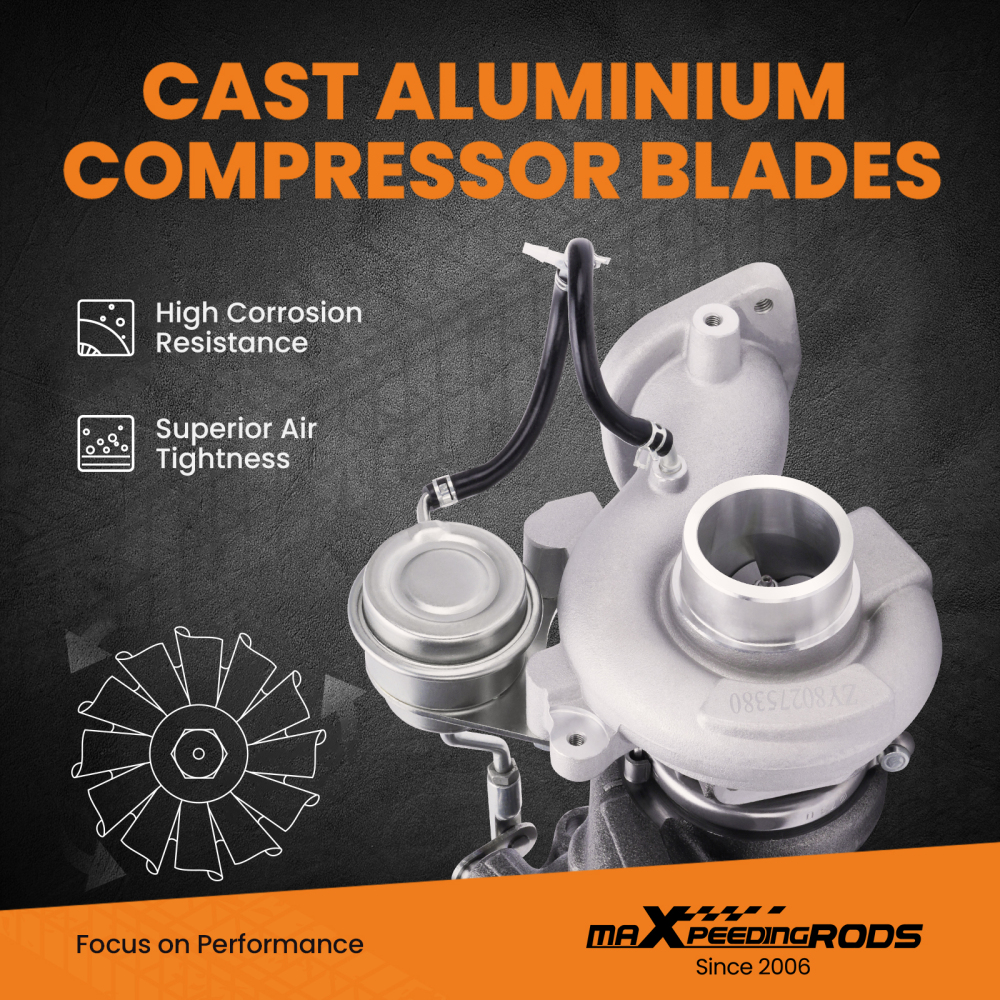 Turbo compatible for Subaru Impreza WRX compatible for Forester Turbocompressor EJ255 2.5L 49477-04000