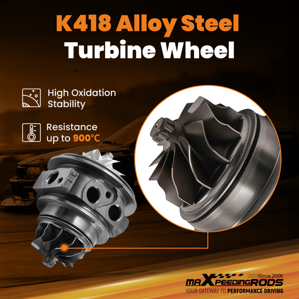 Turbocharger Cartridge compatible for BMW 1er 2er 3er 4er B48/B20 Billet Wheel 49477-09201