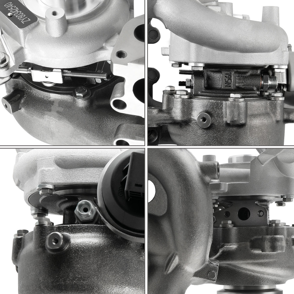 Turbocharger compatible pour VW Golf Jetta Beetle L4 2.0L Diesel BV43 2009-2014 Billet NEW