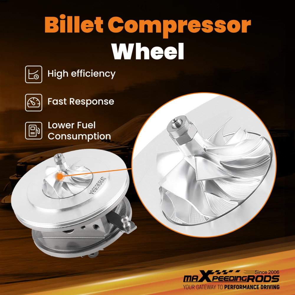 Turbo Cartridge Turbocharger Cartridge compatible for Nissan Navara Pickup 2.5 dCi 4WD 140Kw 190HP YD25DDTI Engine 2012-