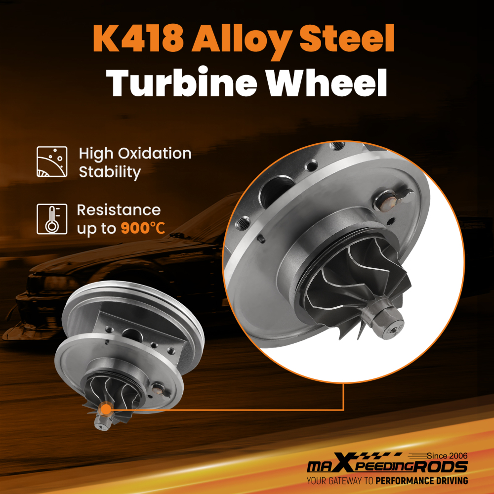 Turbo Cartridge Turbocharger Cartridge compatible for Nissan Navara Pickup 2.5 dCi 4WD 140Kw 190HP YD25DDTI Engine 2012-