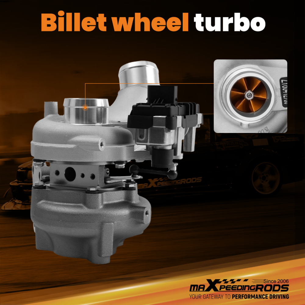 Turbocompresor Turbo compatible para Nissan Navara Pickup/Plattform /Fahrgestell /Pathfinder