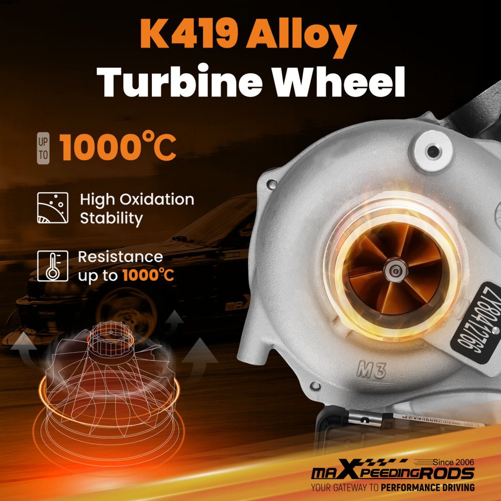 Turbocompresor Turbo compatible para Nissan Navara Pickup/Plattform /Fahrgestell /Pathfinder