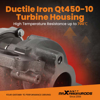 BV45 Turbo Turbocharger compatible for Nissan Navara Pathfinder 2.5 dCi 140Kw YD25DDTI