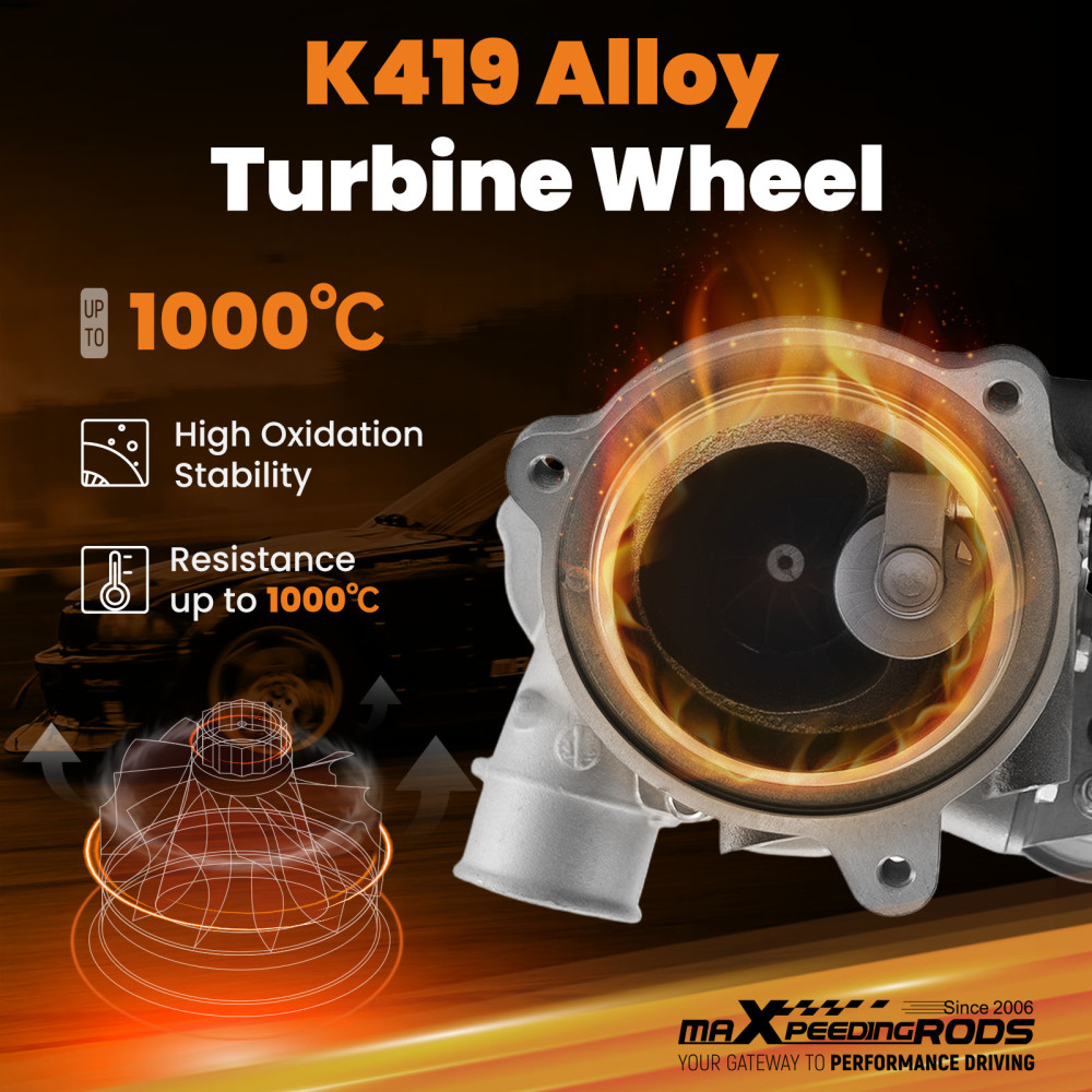 Upgraded Billet Turbo compatible for Land Rover Range Rover Evoque Discovery 2.0 LR066515