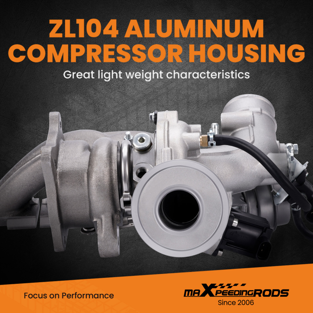 Billet Compressor Wheel K03 Turbo Upgrade Turbocharger compatible for Audi A4 2.0 TFSI (B7) BGB200HP 147KW2004 - 2008 