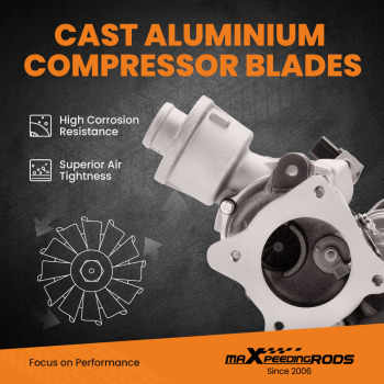 K03 Turbocharger compatible for Audi A4 2,0TFSI B7 2005-2008 2.0L with manifold 53039700106