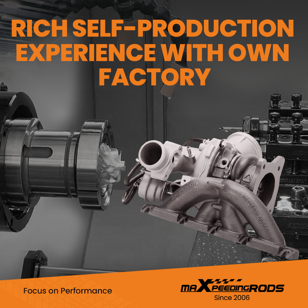 K03 Turbocharger compatible for Audi A4 2,0TFSI B7 2005-2008 2.0L with manifold 53039700106