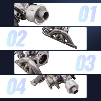 Turbo Turbocharger Compatible for Audi A4 2.0T B7 BUL BWE K03 2005 2007 2008 2009