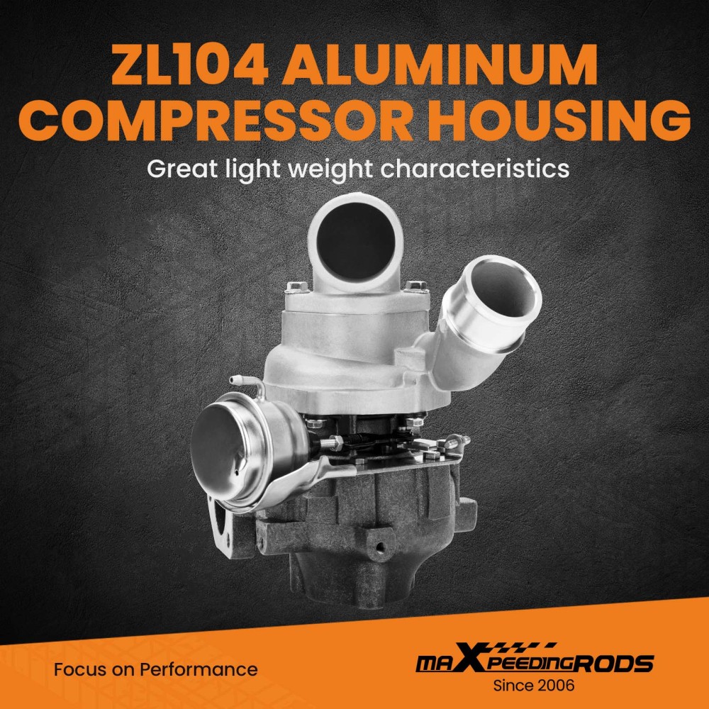 Billet Compressor Wheel Street Turbo TurboCharger compatible for Hyundai iLoad D4CB 125kw 170HP 2007-2016 53039880145