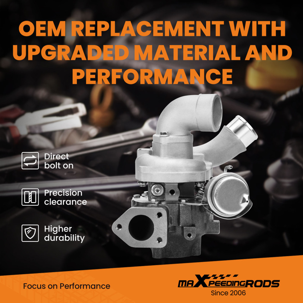 Billet Compressor Wheel Street Turbo TurboCharger compatible for Hyundai iLoad D4CB 125kw 170HP 2007-2016 53039880145