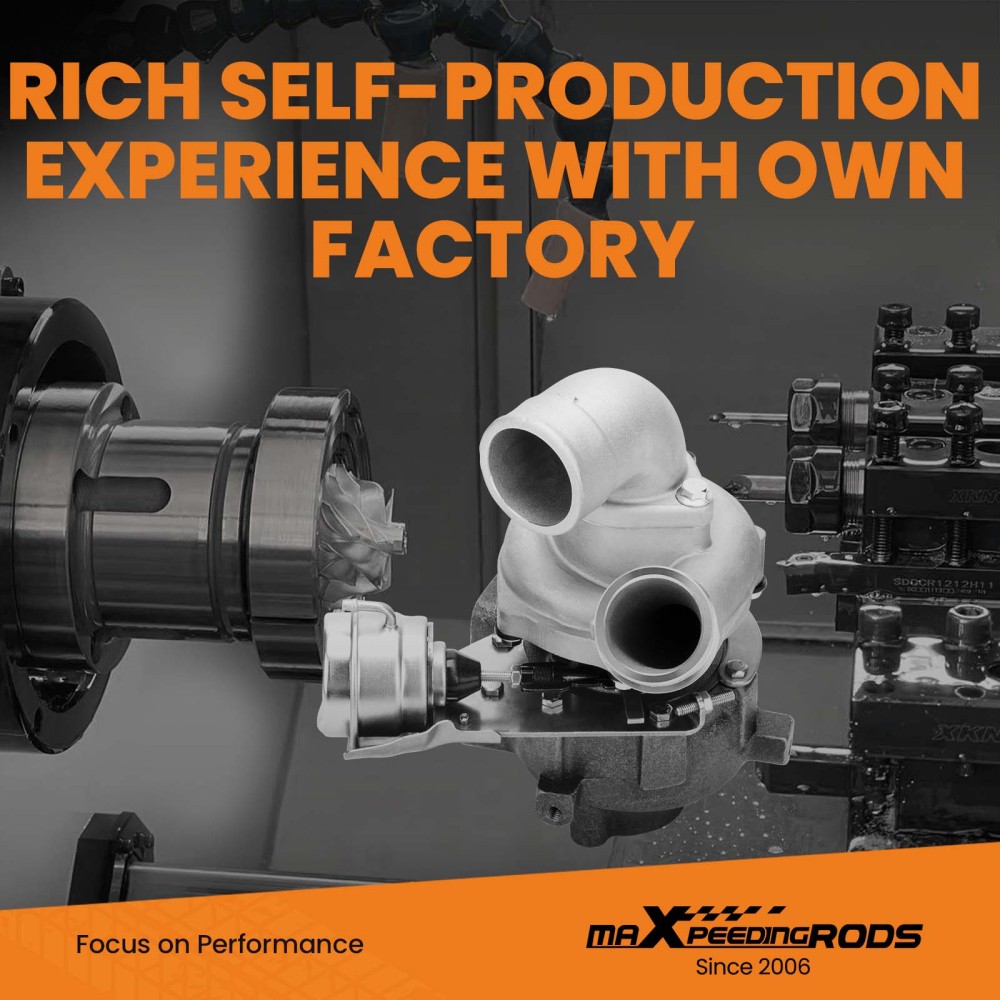 Billet Compressor Wheel Street Turbo TurboCharger compatible for Hyundai iLoad D4CB 125kw 170HP 2007-2016 53039880145