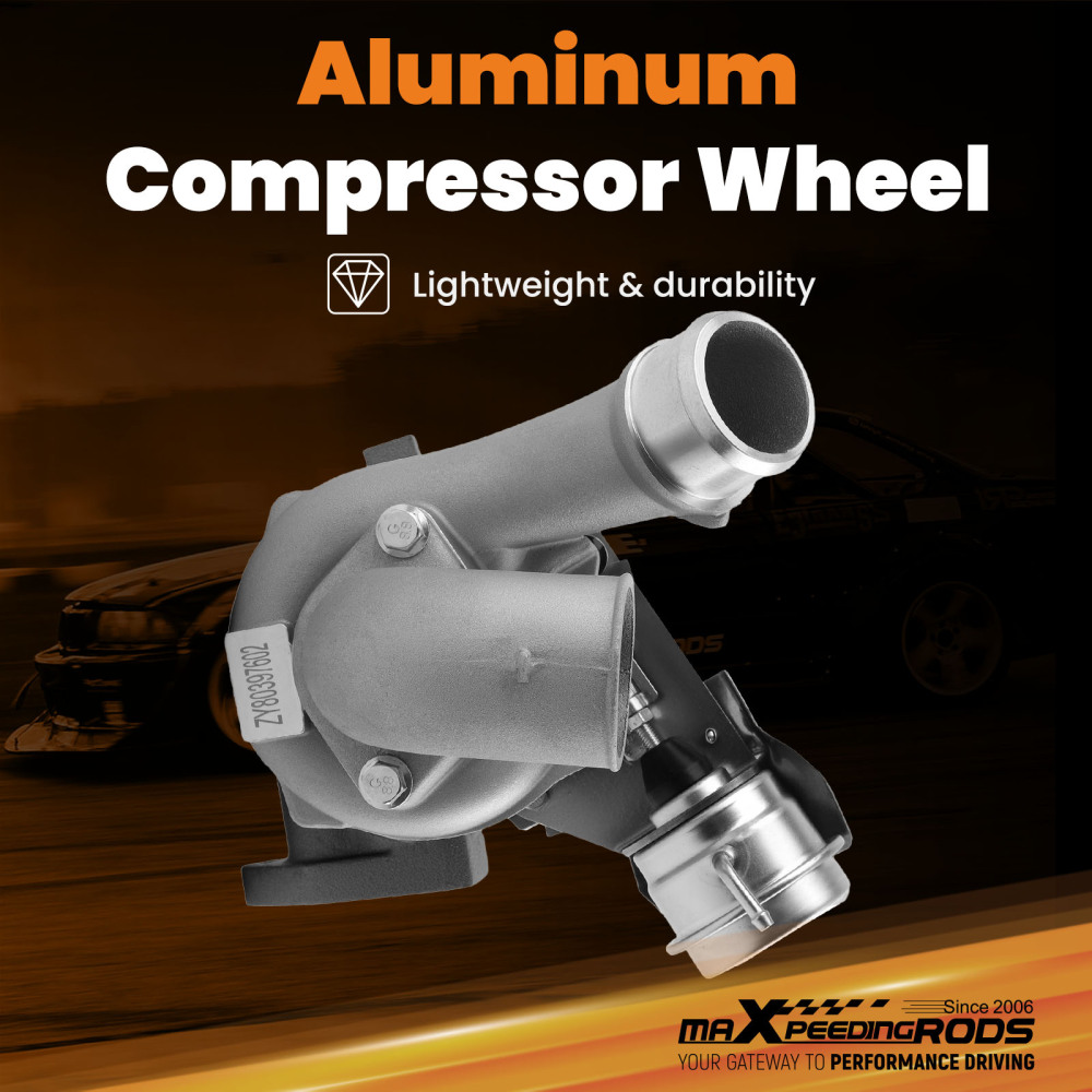 Turbocharger compatible for Hyundai Starex CRDI 170HP D4CB 16V 07- 53039700127 Up to 170HP