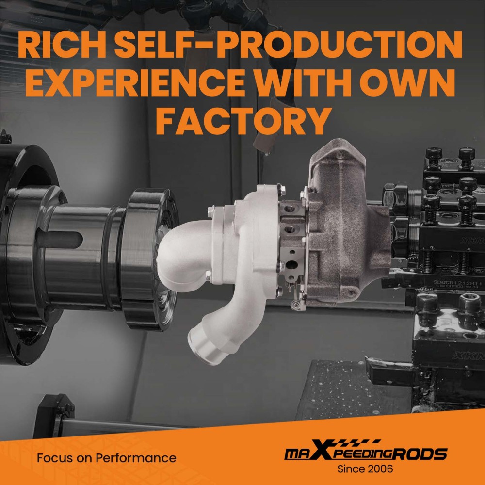 Turbocharger compatible for Hyundai Starex CRDI 170HP D4CB 16V 07- 53039700127 Up to 170HP