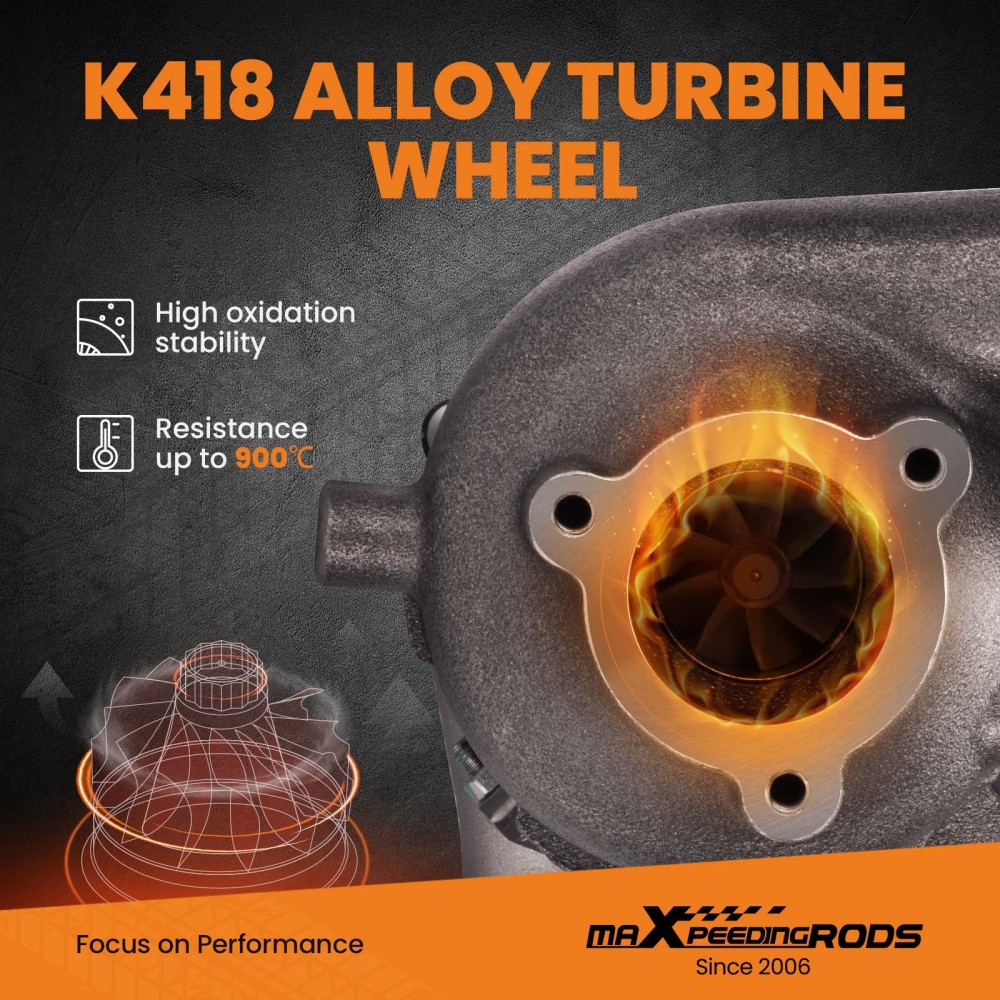 Turbo Turbocharger BV43 compatible for Hyundai H1 CRDI Starex D4CB 16V 2.5L  28200 4A480