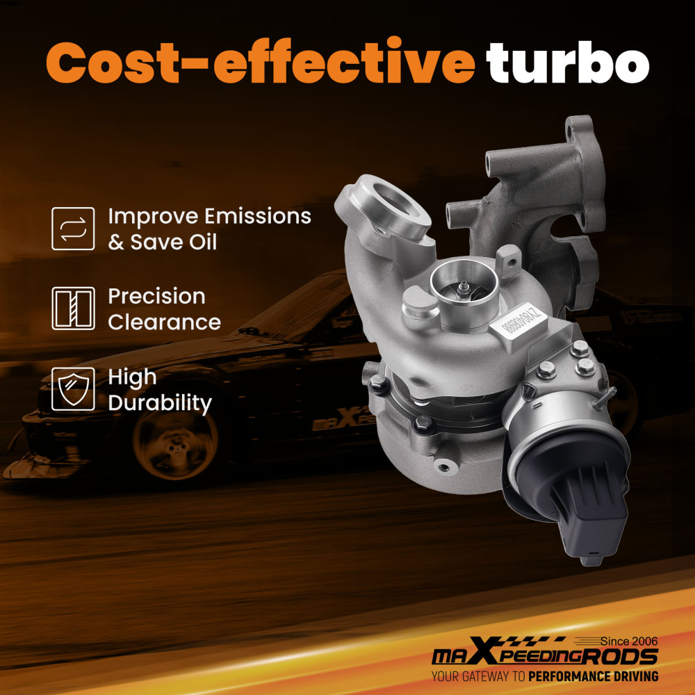 Turbocharger Turbo compatible pour VW EOS compatible pour GOLF VI PASSAT B6 TIGUAN 2.0 TDI 53039880139 NEW