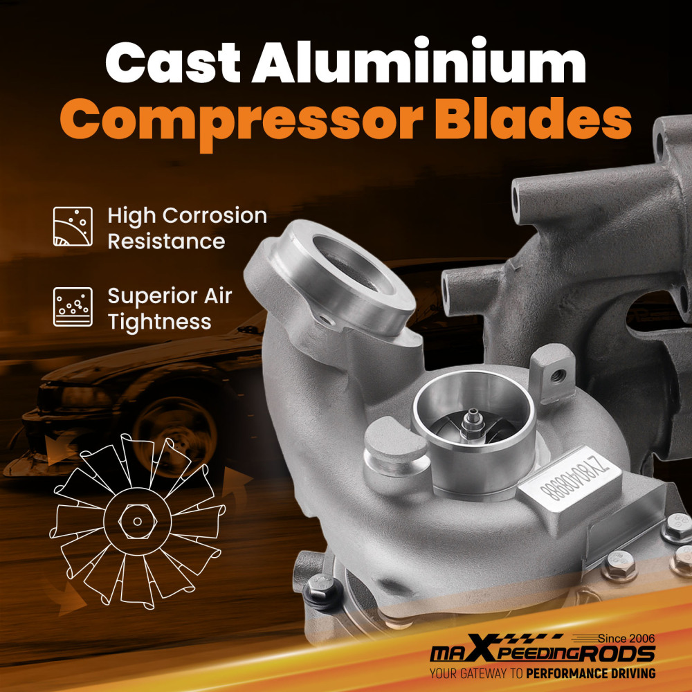 Turbocharger Turbo compatible pour VW EOS compatible pour GOLF VI PASSAT B6 TIGUAN 2.0 TDI 53039880139 NEW