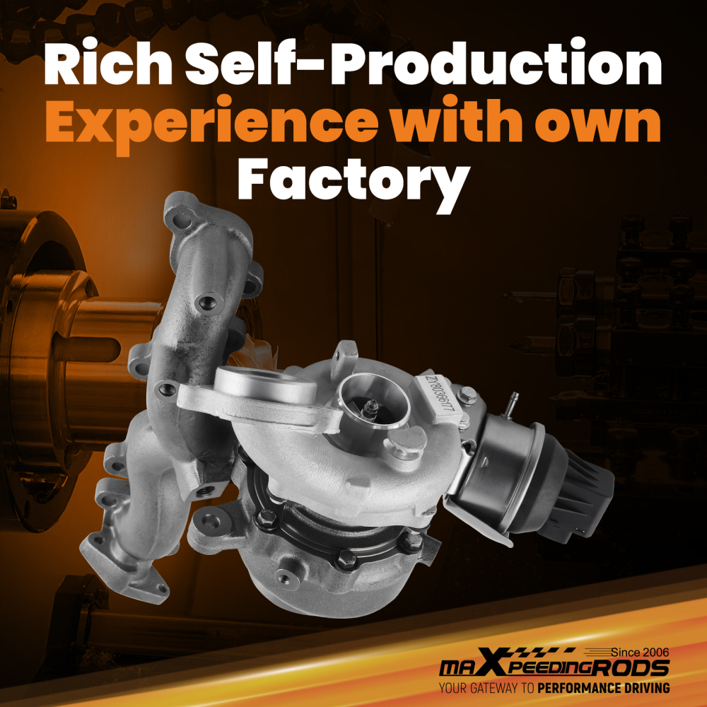 Turbocharger Turbo compatible for VW Audi A3 2.0 TDI 103kw CBAB CBDA CBDB CBAA