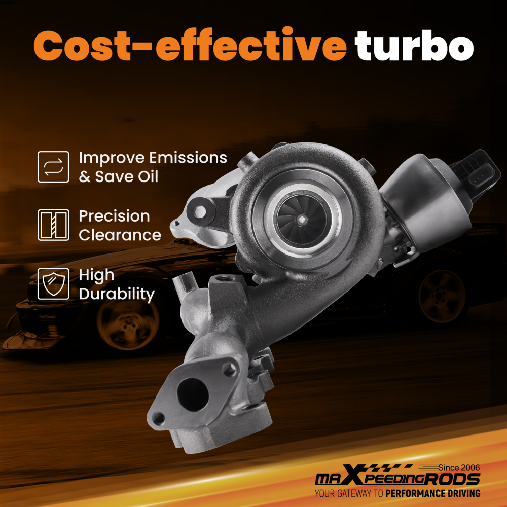 Turbocharger Turbo compatible for VW Audi A3 2.0 TDI 103kw CBAB CBDA CBDB CBAA