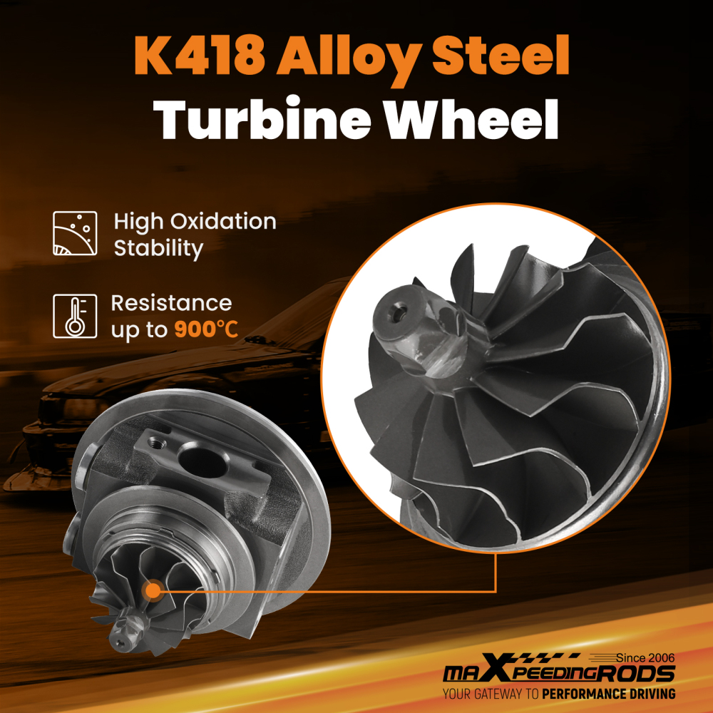 K03-0248 Turbo Cartridge compatible for VW Golf-5 compatible for Golf-6 Polo-5 Tiguan Touran  53039880248