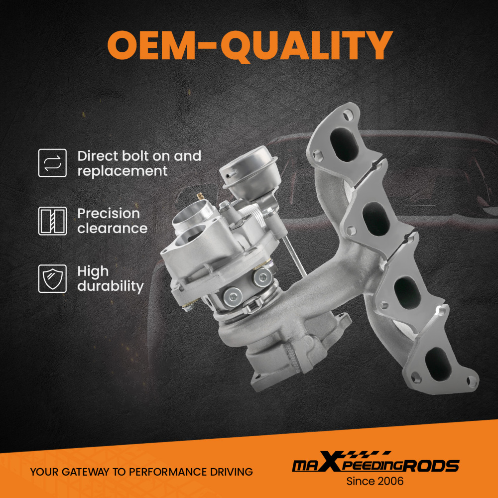 k03 Turbo compatible for Volkswagen VW Eos TSI 1.4 P CAVD engine 08-11 158hp turbocharger