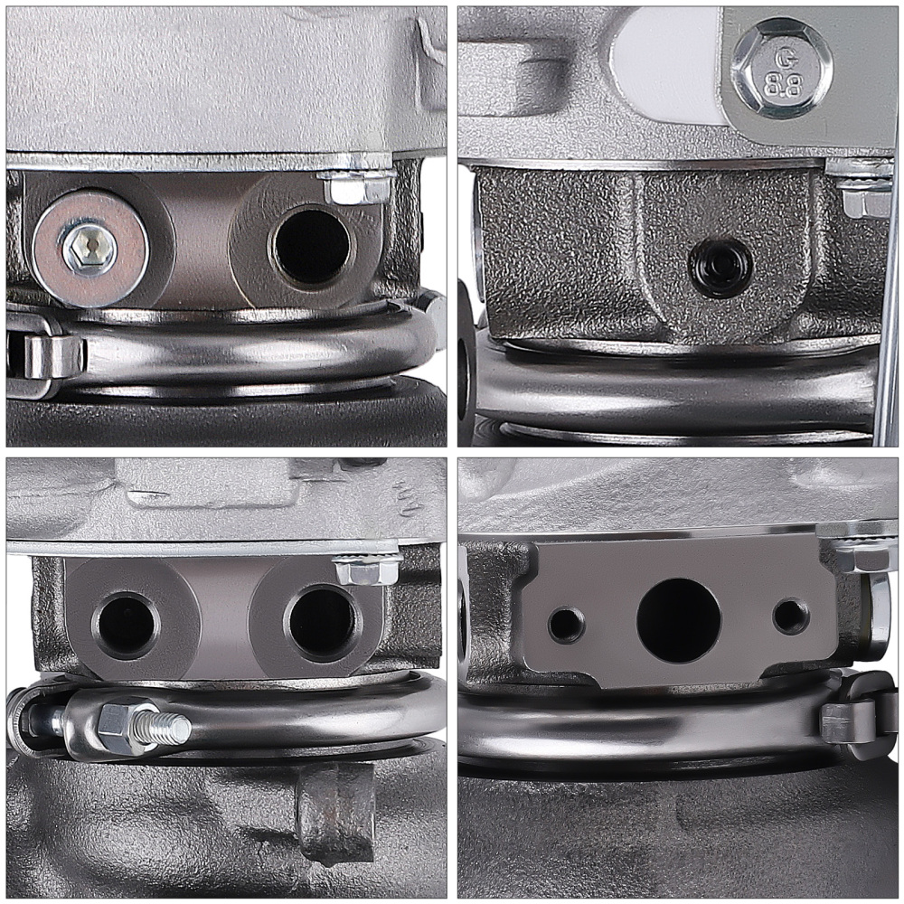 Billet Turbo compatible for Ford Escape Fusion Focus compatible for Lincoln MKZ MKC MKT 2.0L K03 2013-2016