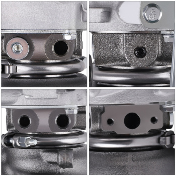 Billet Turbo compatible for Ford Escape Fusion Focus compatible for Lincoln MKZ MKC MKT 2.0L K03 2013-2016