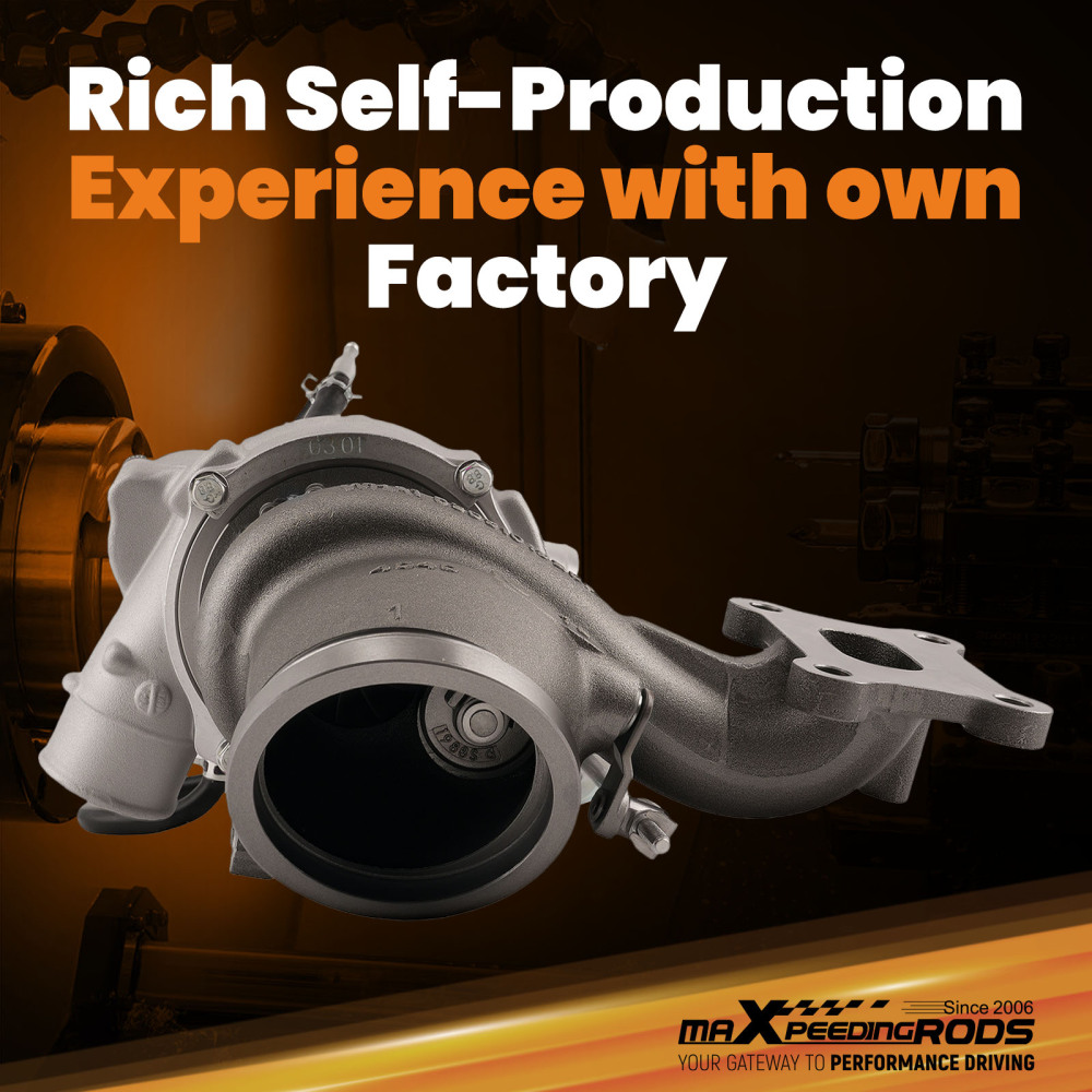 Turbo Charger compatible for Ford Escape Fusion Taurus compatible for Lincoln MKC MKT MKZ 2.0L 2013 - 2016