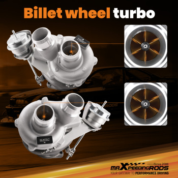 Upgrade Billet Turbo compatible for Ford 3.5L F150 compatible for Expedition Navigator Transit 150 13-2016